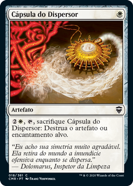 Cápsula do Dispersor