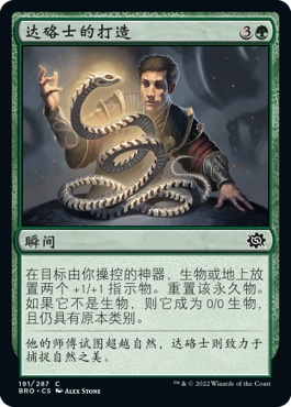 达硌士的打造