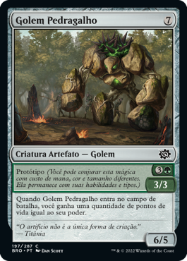 Golem Pedragalho