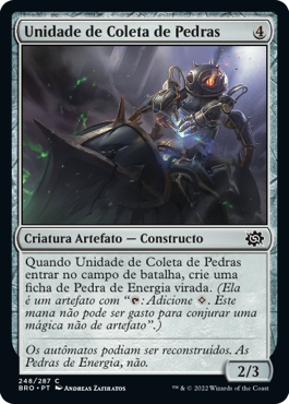 Unidade de Coleta de Pedras