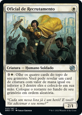 Oficial de Recrutamento