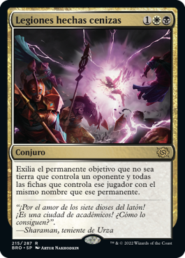 Legiones hechas cenizas