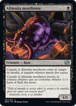 Alimaña mordiente
