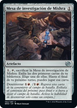 Mesa de investigación de Mishra