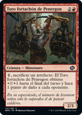 Toro fortachón de Penregon