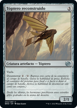 Tóptero reconstruido