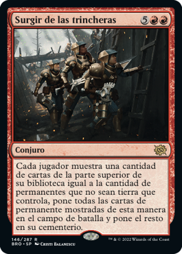 Surgir de las trincheras