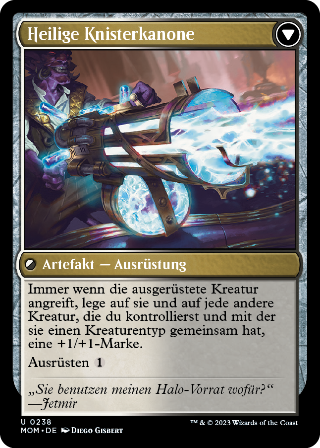 Heilige Knisterkanone