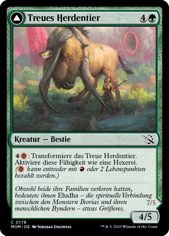 Treues Herdentier