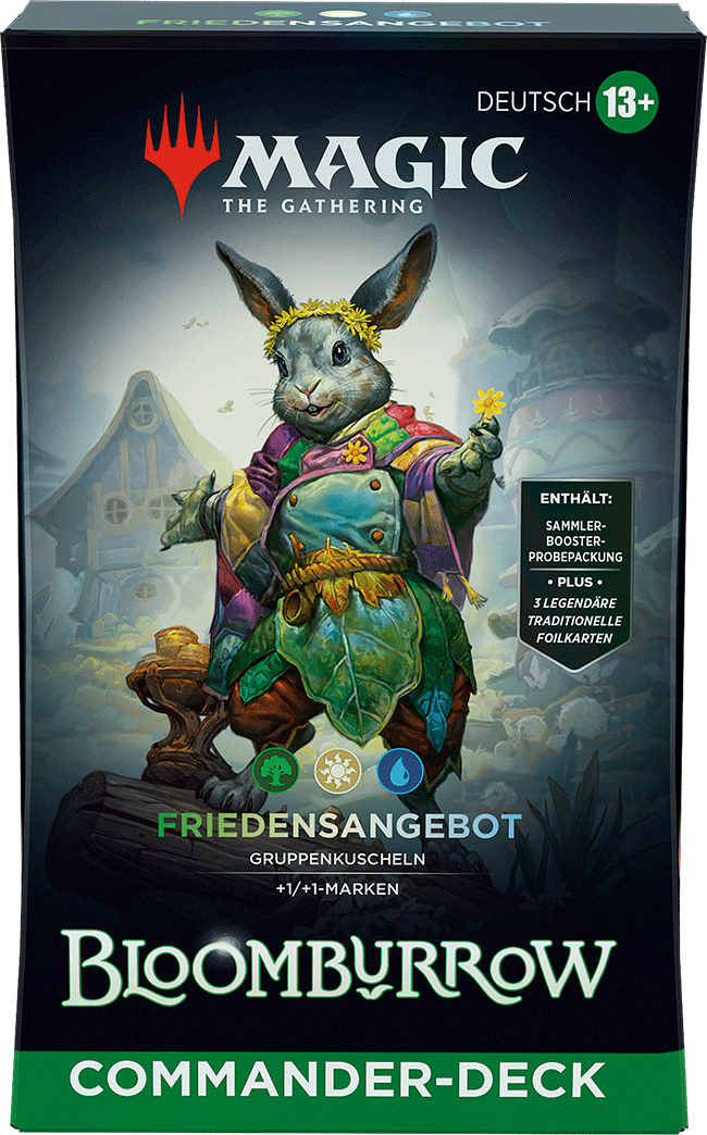 Friedensangebot (Grün-Weiß-Blau)
